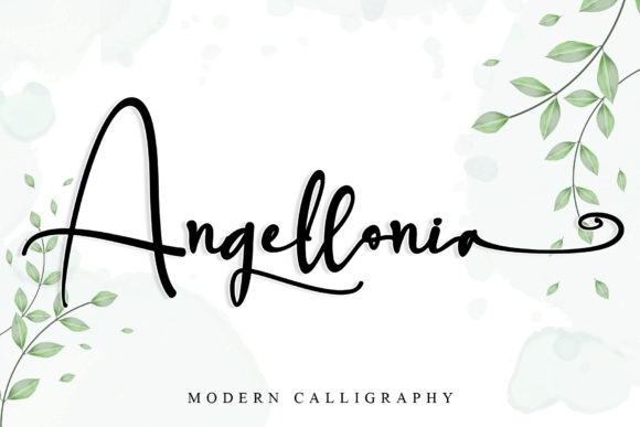 Angellonia Font: Elevating Small Business Branding