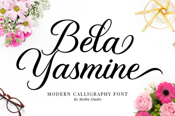Bela Yasmine Font: A Friendly Script for Small Business Branding
