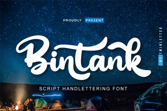 Bintank Font: Elevating Campaign Visuals with Playful Script