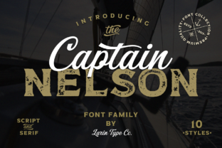 Captain Nelson Font: Elevate Handmade Products