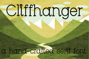 Cliffhanger Font: Adding Personality to Digital Layouts