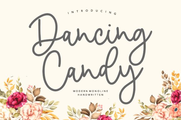 Dancing Candy Font: A Sweet Script for Business Branding