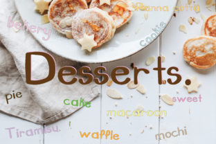 Dessert Font: A Sweet Script for Playful Campaigns