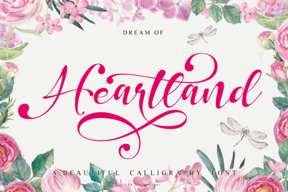 Dream of Heartland Font for Web Design