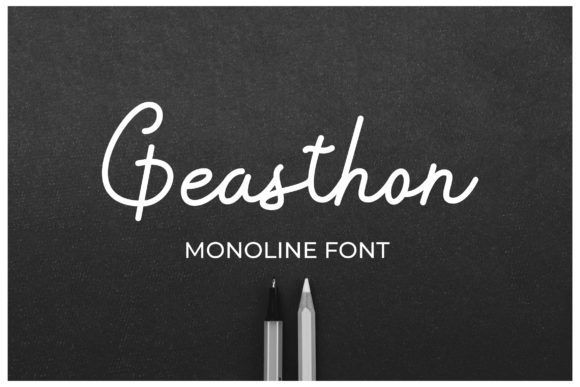 Geasthon Font: Elevating Web Design with Casual Script