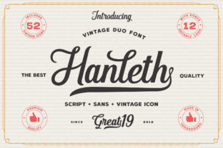Hanleth Family Font Review for Campaign Design