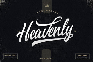 Heavenly Font Review: A Script Typeface for Branding