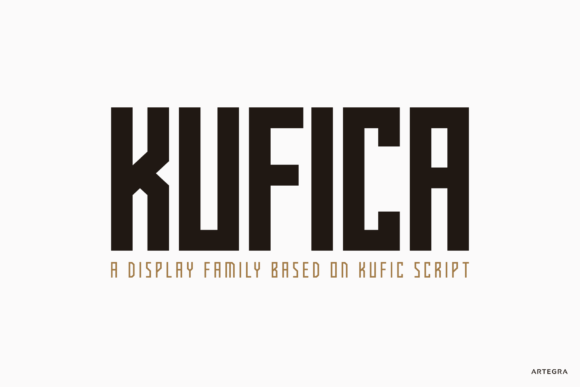 Kufica Font Review: Editorial Design with Historic Roots