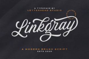 Linkgray Font: A Handwritten Typeface for Makers