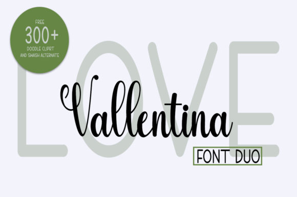 Love Vallentina Duo Font Review for Boutique Branding