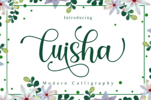 Luisha Font: Elevate Handmade Products & Printables