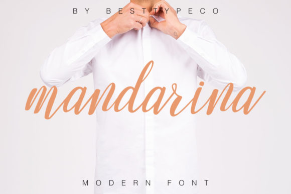 Mandarina Font: A Bouncy Script for Modern Branding