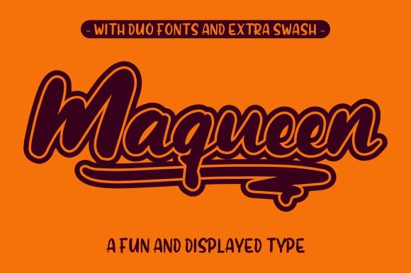 Maqueen Duo Font: Adding Warmth to Digital Layouts