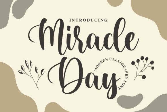 Miracle Day Font Review: A Friendly Script for Branding