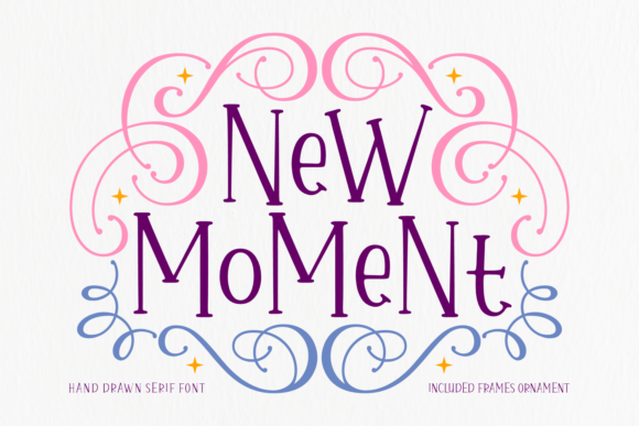 New Moment Font: Adding Whimsy to Brand Identity