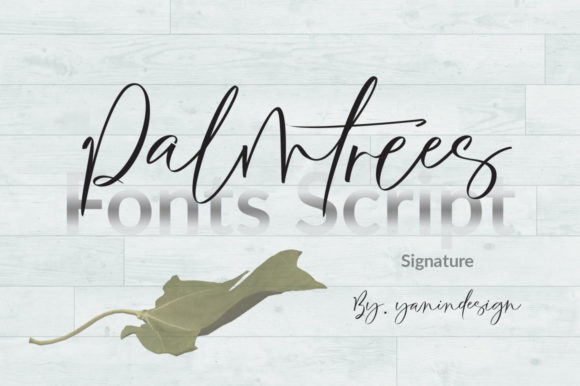 Palmtrees Font: Friendly Handwritten Style for Business