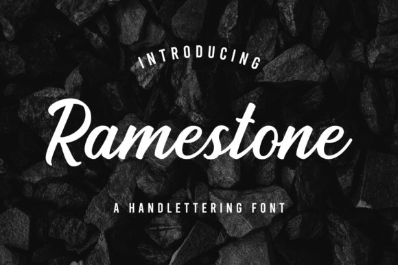 Ramestone Font: Adding Friendly Appeal to Campaign Visuals