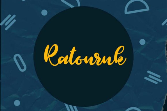Ratouruk Font: A Modern Script for Editorial Design