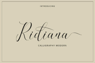 Ridiana Font: Elevating Digital Brand Identity