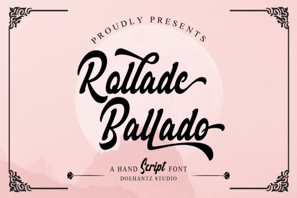 Rollade Ballado Font Review for Boutique Branding