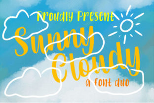 Sunny Cloudy Duo Font: A Real Branding Case Study