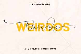 Weirdos Font: Elevating Editorial Layouts with Character